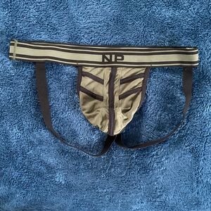 Nasty Pig Jockstrap - Olive Green - Size Large